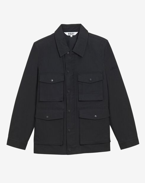 Veste en Coton noire