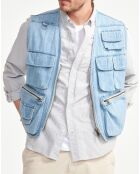 Veste Ais23Mout008 denim light bleach