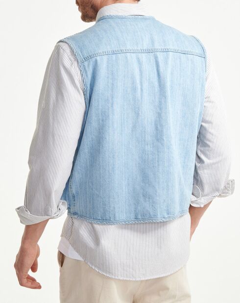 Veste Ais23Mout008 denim light bleach