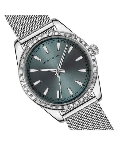 Montre Femme Ankara Quartz en Acier argentée