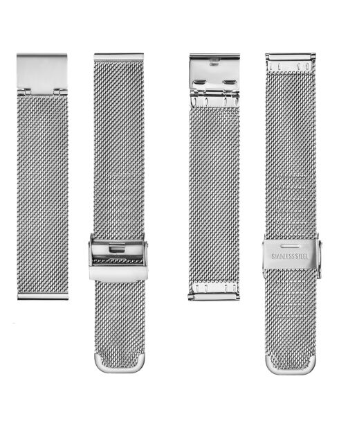 Montre Femme Ankara Quartz en Acier argentée