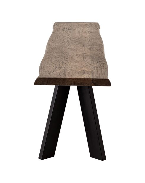 Banc Raw marron - L.190xH.47xW.37 cm