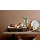 Banc Raw marron - L.190xH.47xW.37 cm