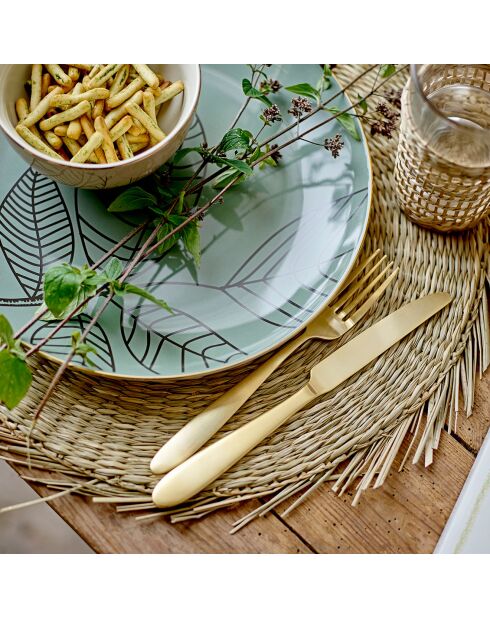 Mantel individual Ilsa natural - D.38 cm