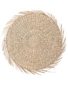 Mantel individual Ilsa natural - D.38 cm