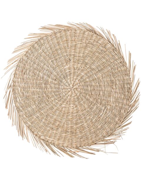 Mantel individual Ilsa natural - D.38 cm