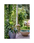 2 Pots de fleurs Evar gris
