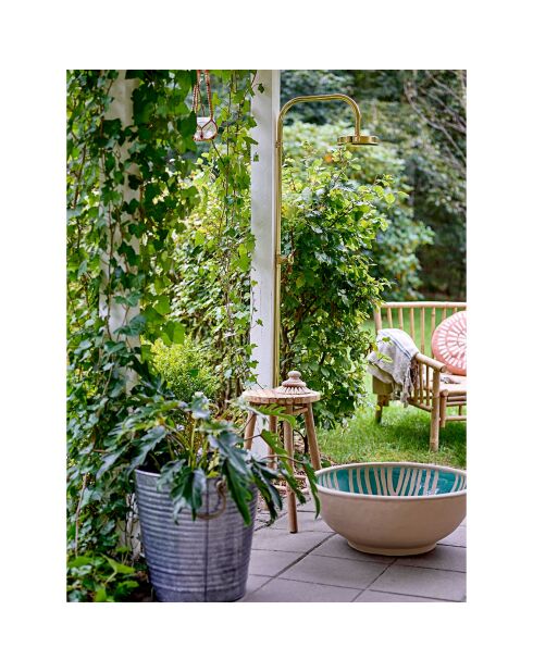2 Pots de fleurs Evar gris