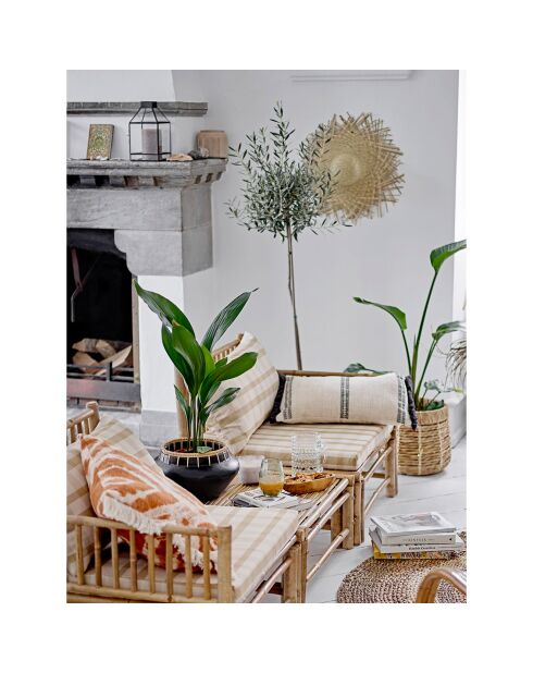 Tapis Malic naturel - D.150 cm