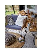 Tapis Malic naturel - D.150 cm