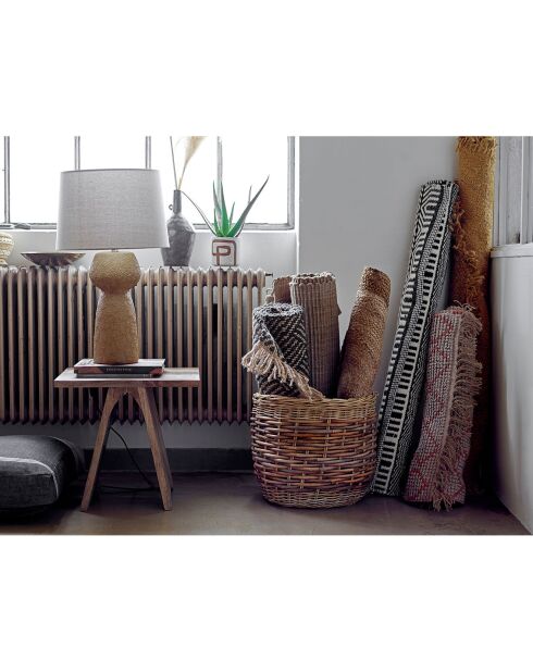 Tapis Malic naturel - D.150 cm