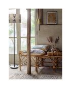 Banc Pammi naturel - L.75xH.57xW.150 cm