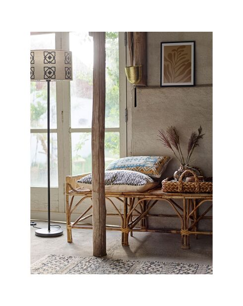 Banc Pammi naturel - L.75xH.57xW.150 cm