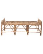 Banc Pammi naturel - L.75xH.57xW.150 cm