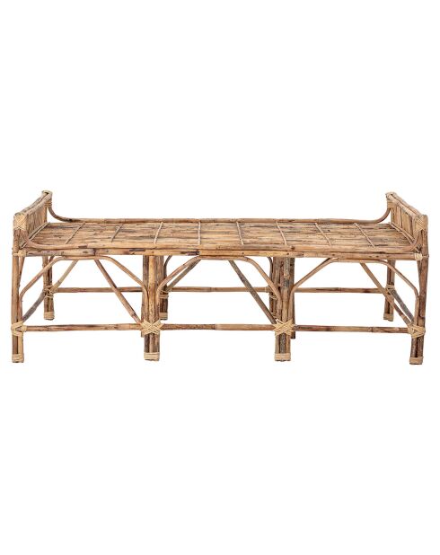 Banc Pammi naturel - L.75xH.57xW.150 cm