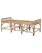 Banc Pammi naturel - L.75xH.57xW.150 cm