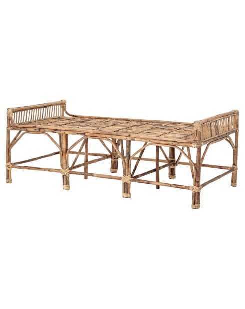 Banc Pammi naturel - L.75xH.57xW.150 cm