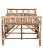 Banc Pammi naturel - L.75xH.57xW.150 cm