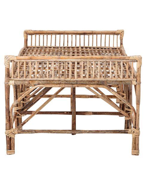 Banc Pammi naturel - L.75xH.57xW.150 cm