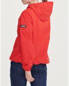 Veste imperméable à capuche poppy