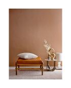 Tabouret en Cuir Aisya naturel - L.84xH.51xW.84 cm