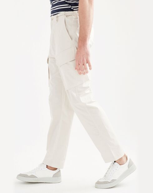 Pantalon cargo sable