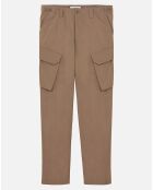 Pantalon cargo cappuccino