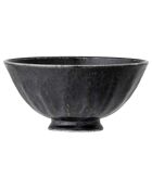 4 Bols en Porcelaine Yoko noirs - D.13.5xH.6.5 cm