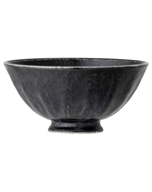 4 Bols en Porcelaine Yoko noirs - D.13.5xH.6.5 cm