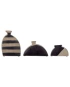 3 Vases Nezha noirs