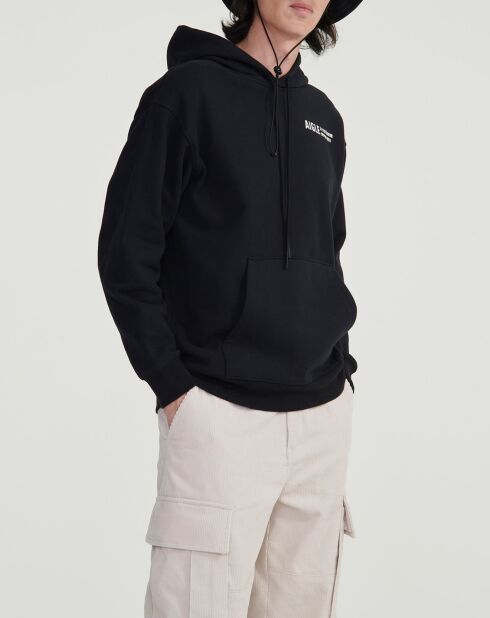 Sweat à capuche A l'Extérieur depuis 1853 noir