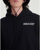 Sweat à capuche A l'Extérieur depuis 1853 noir