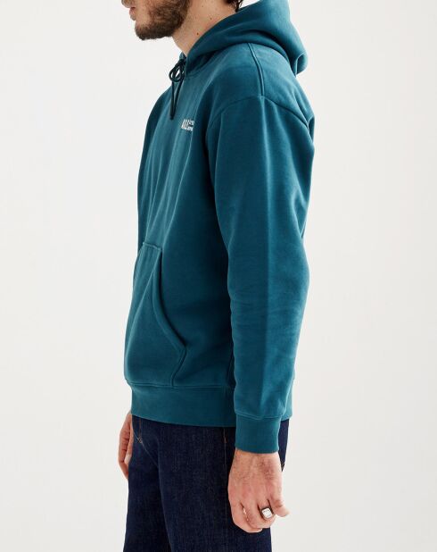 Sweat à capuche A l'Extérieur depuis 1853 storm blue