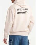 Sweat à capuche A l'Extérieur depuis 1853 sable