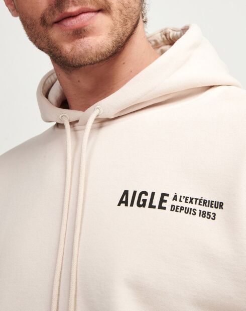 Sweat à capuche A l'Extérieur depuis 1853 sable
