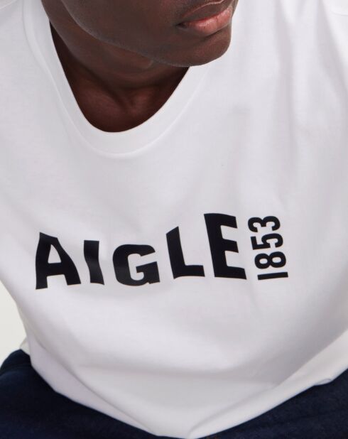 T-Shirt 1853 blanc aigle