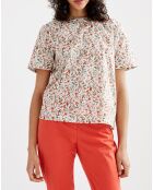 Blouse imprimée lait