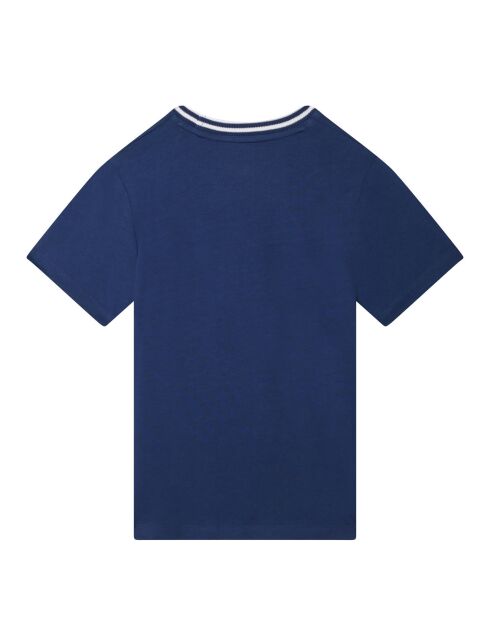 T-Shirt motif ton sur ton neptune