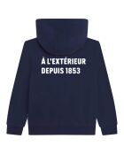 Sweat à capuche zippé neptune