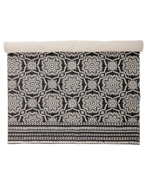 Tapis Aco noir - L.180xW.120 cm