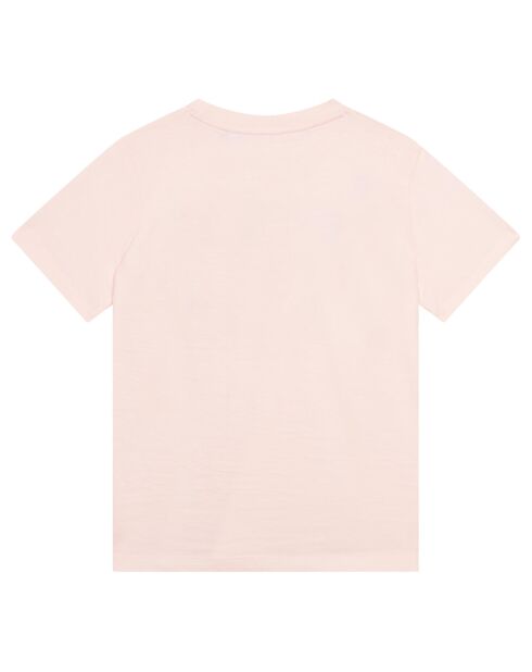 T-Shirt à motif rose givrée