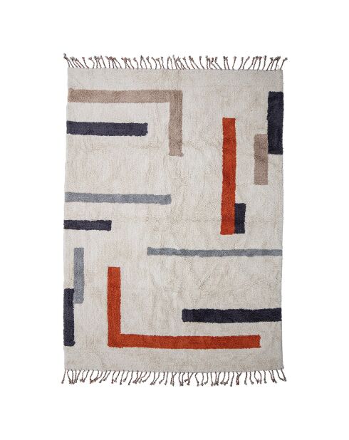 Tapis Jue naturel - L.200xW.140 cm