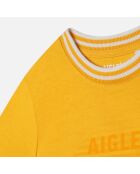 T-Shirt motif ton sur ton canari