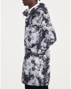 Parka à capuche imprimée griffin