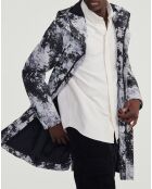 Parka à capuche imprimée griffin