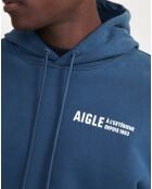 Sweat à capuche A l'Extérieur depuis 1853 light navy