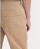 Pantalon 5 poches droit osier