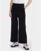 Pantalon en Velours côtelé noir