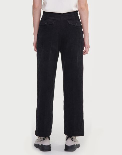 Pantalon en Velours côtelé noir