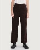 Pantalon en Velours côtelé ébène